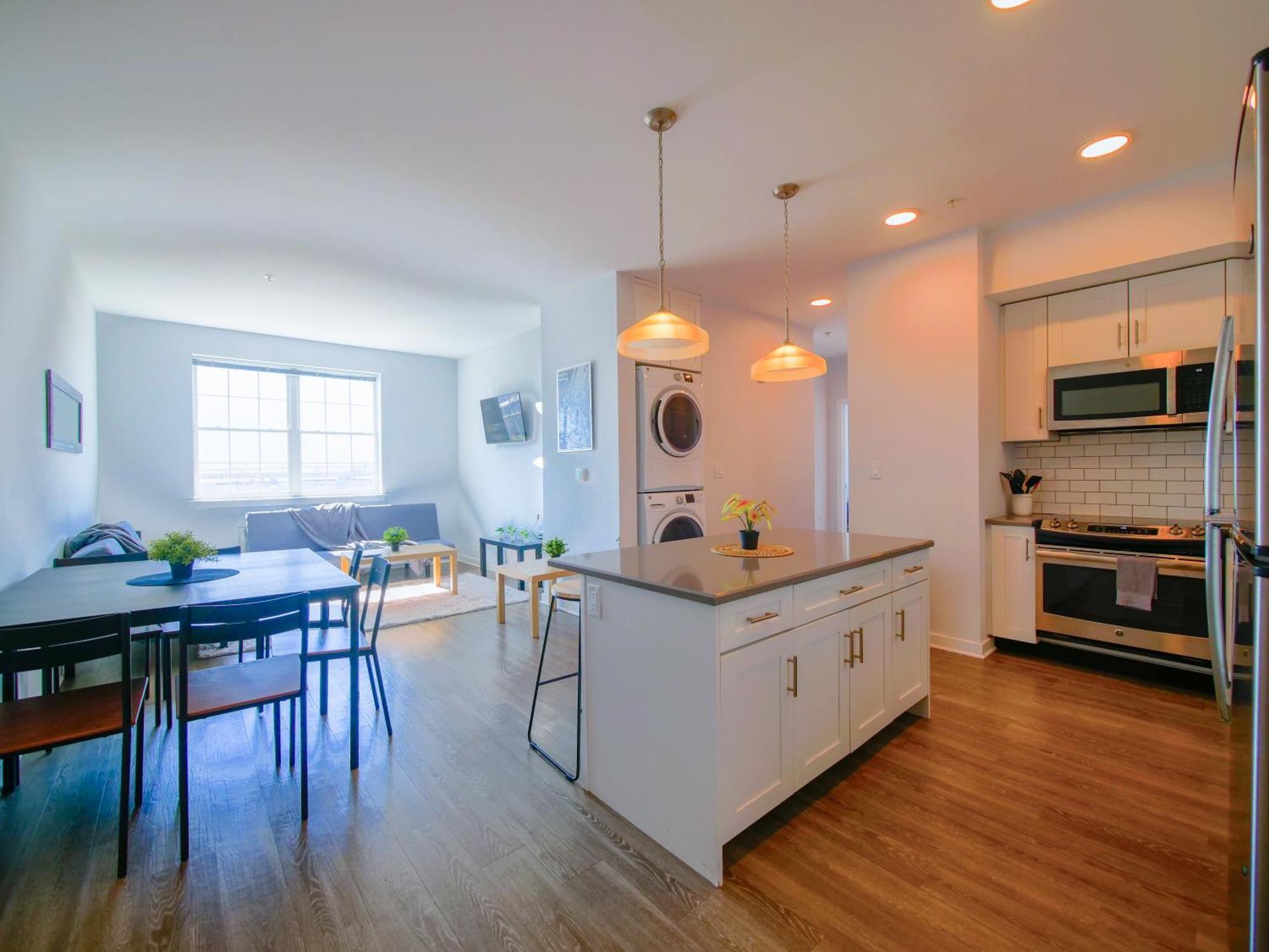 Mins To Nyc, Exceptional Modern 2Bedroom Apt Джърси Сити Екстериор снимка